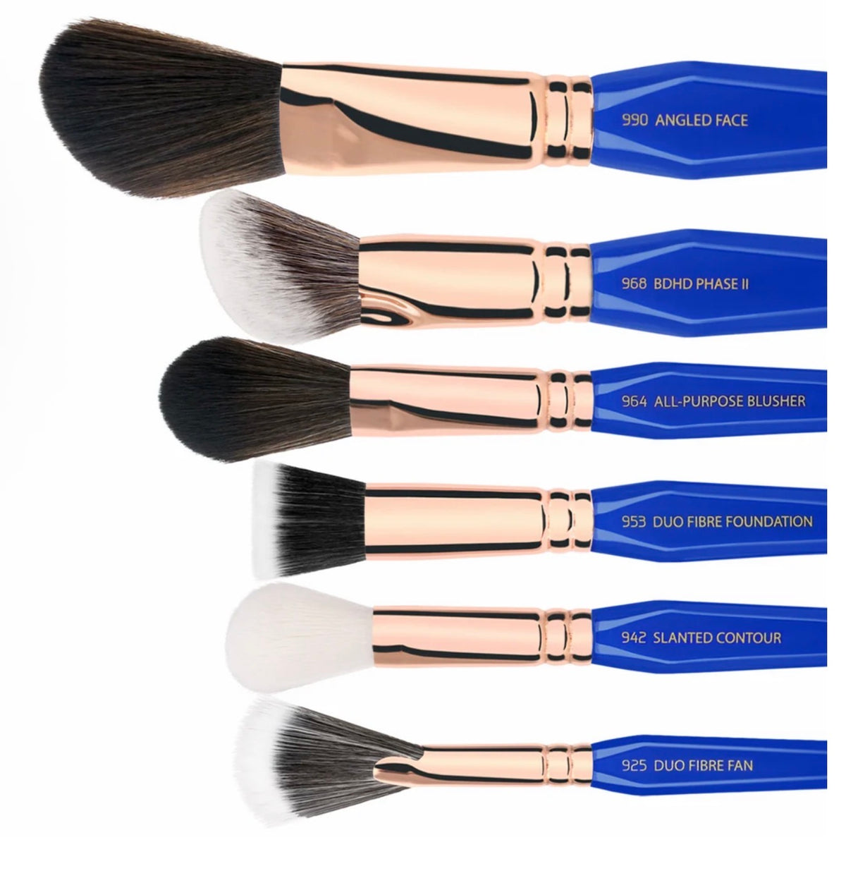 Bdellium Tools- Golden Triangle Complette Brush Set Phase III