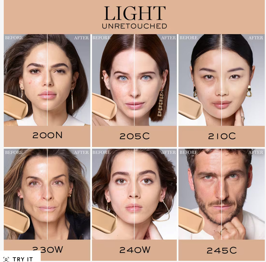 PREVENTA ULTA- Teint Idole Ultra Wear 24H Full Coverage Foundation- LANCÔME tono 235N