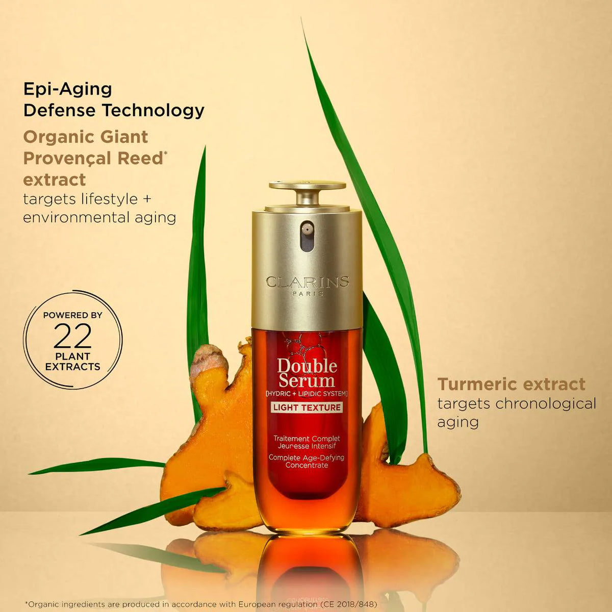 Clarins - DOUBLE SERUM® Light Texture To Firm, Boost Radiance & Refine Pores 30ml