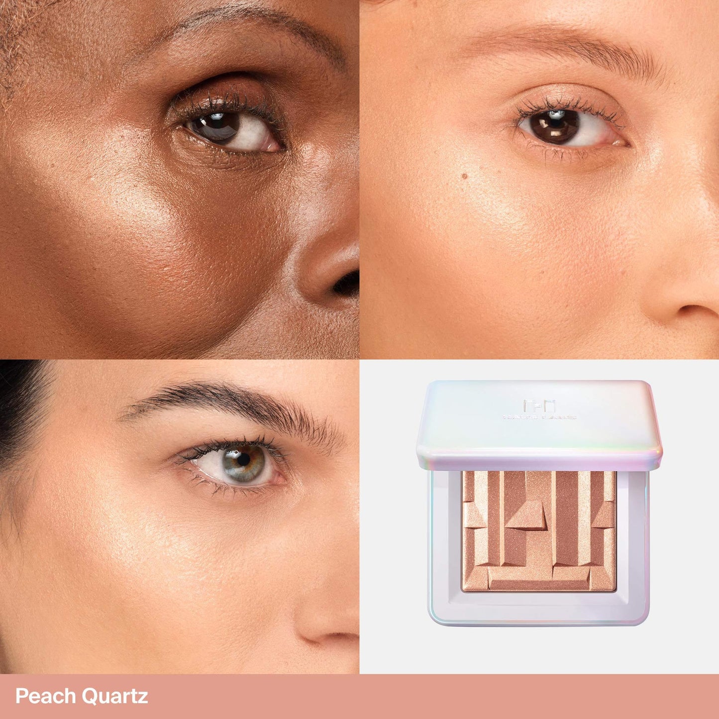 Bio-Radiant Gel-Powder Highlighter Haus Labs- PEACH QUARTZ