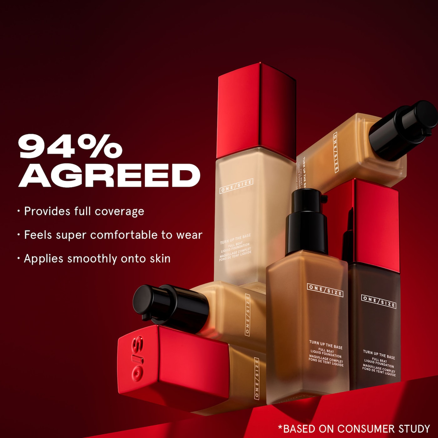 ONE/SIZE -Turn Up the Base Full Beat Waterproof Liquid Foundation