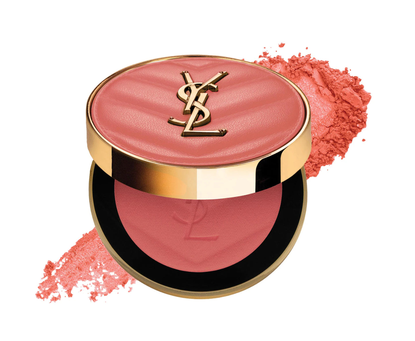 Yves Saint Laurent Make Me Blush 24H Buildable Powder Blush Tono- 37 PEACHY NUDE