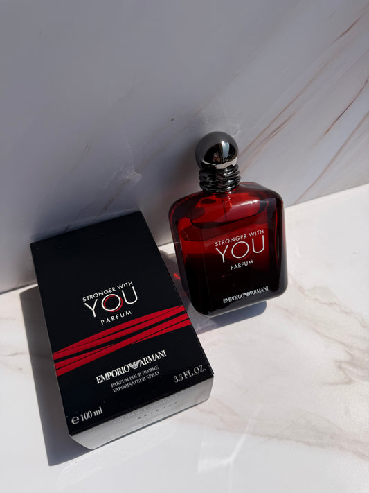 Armani Beauty -Stronger With You Parfum with Vanilla Leather & Lavender 100ml