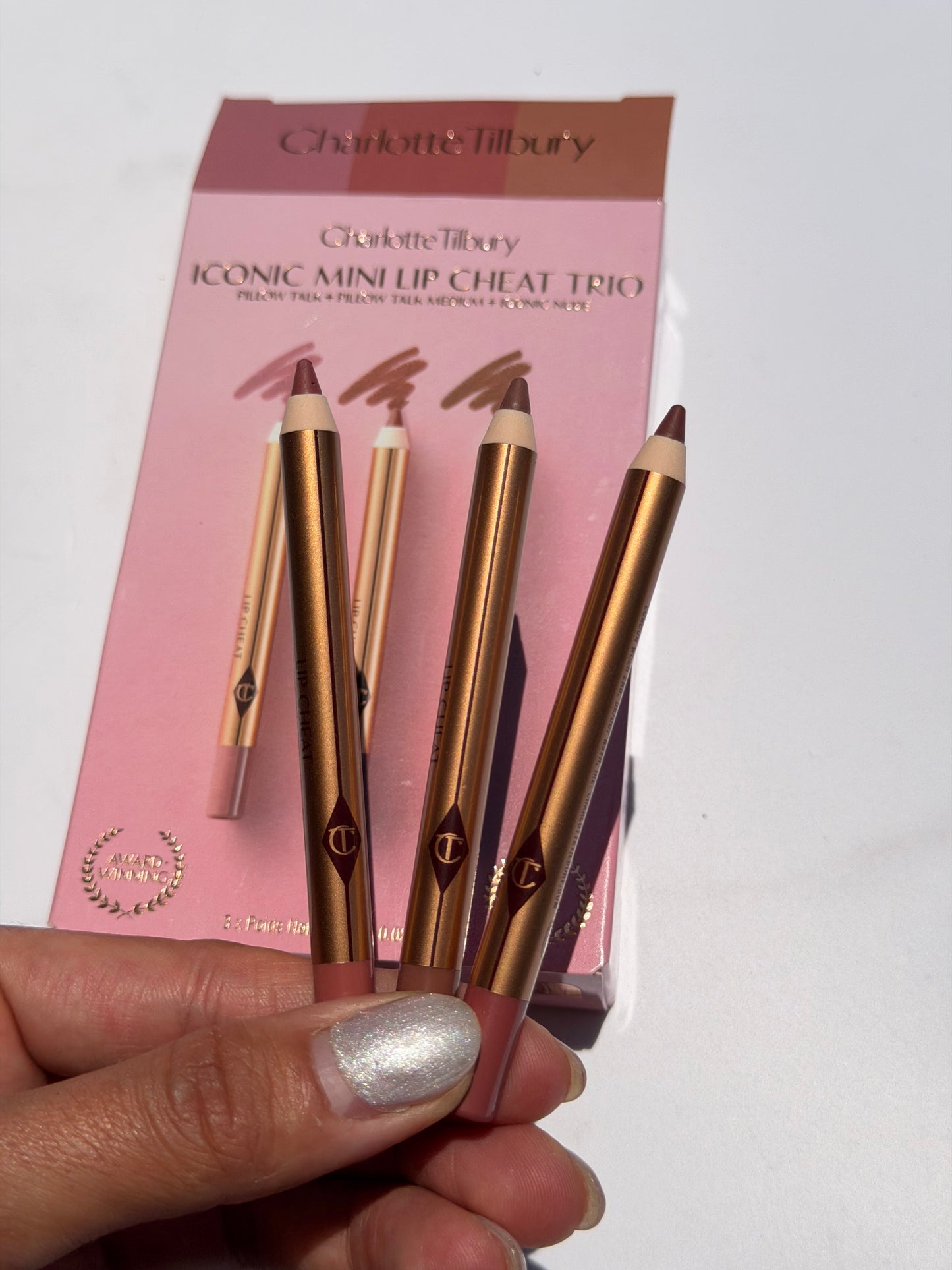 Charlotte Tilbury -Mini Iconic Lip Cheat Lip Liner Trio