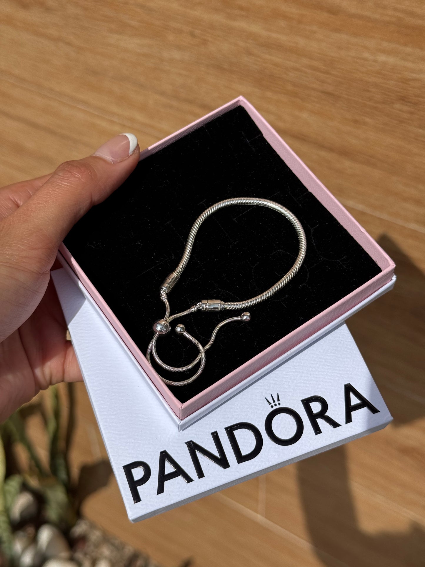 Pandora Moments Snake Chain Slider Bracelet - Unitalla