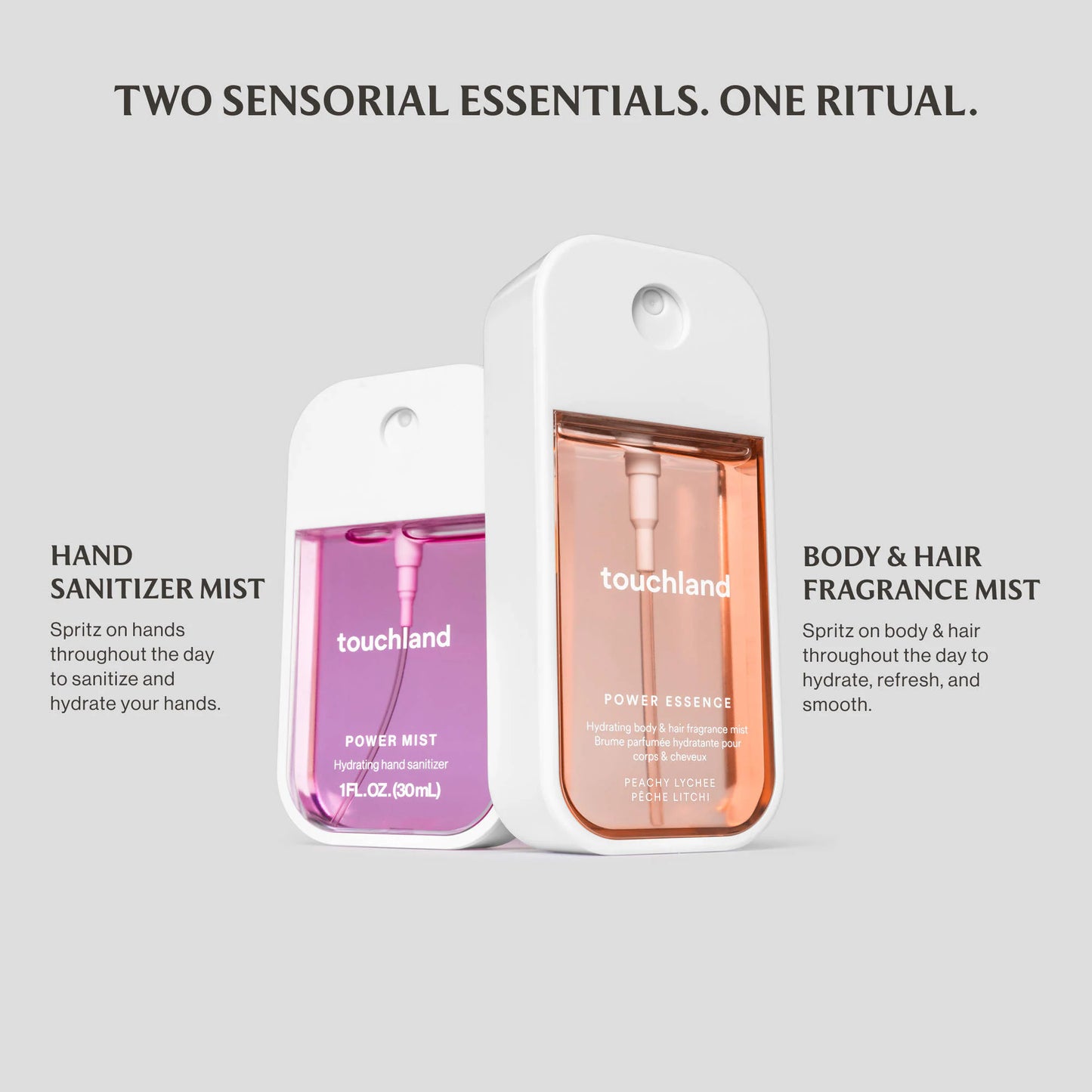 Touchland Power Mist Hydrating Hand Sanitizer- RAINWATER