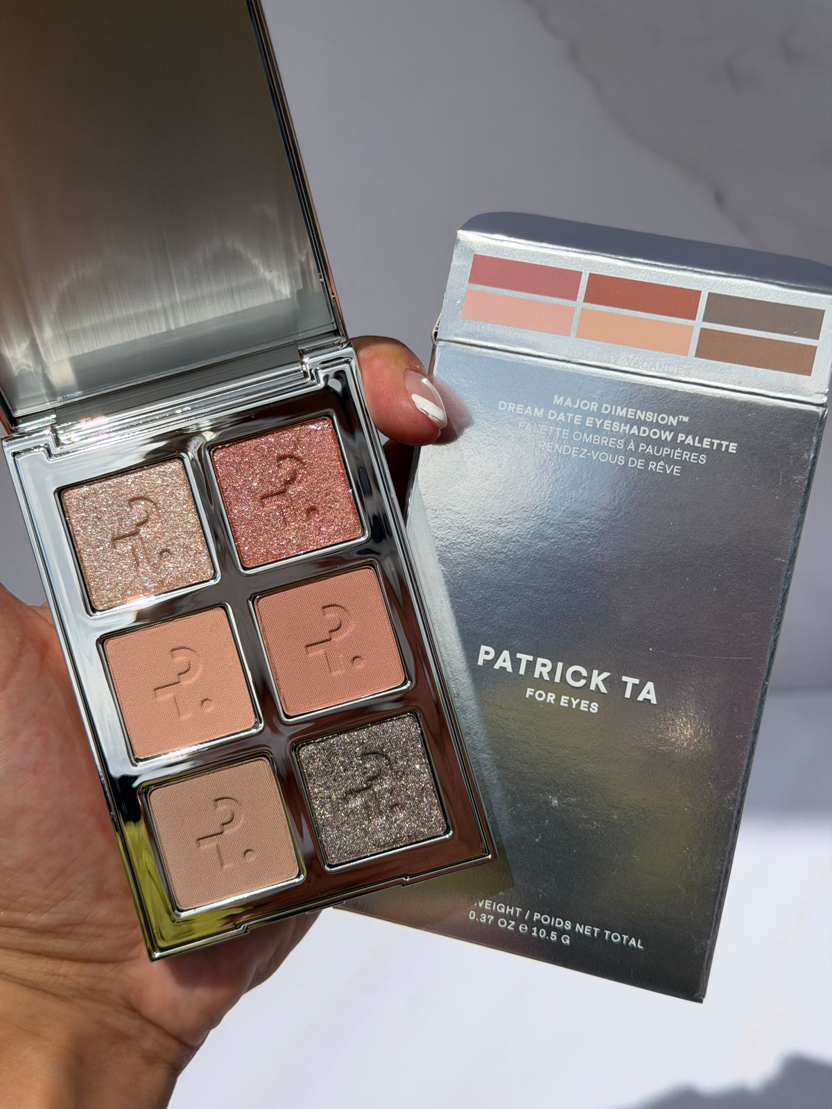 Major Dimension Dream Date Essential Artistry Edit Eyeshadow Palette PATRICK TA- Limited Edition