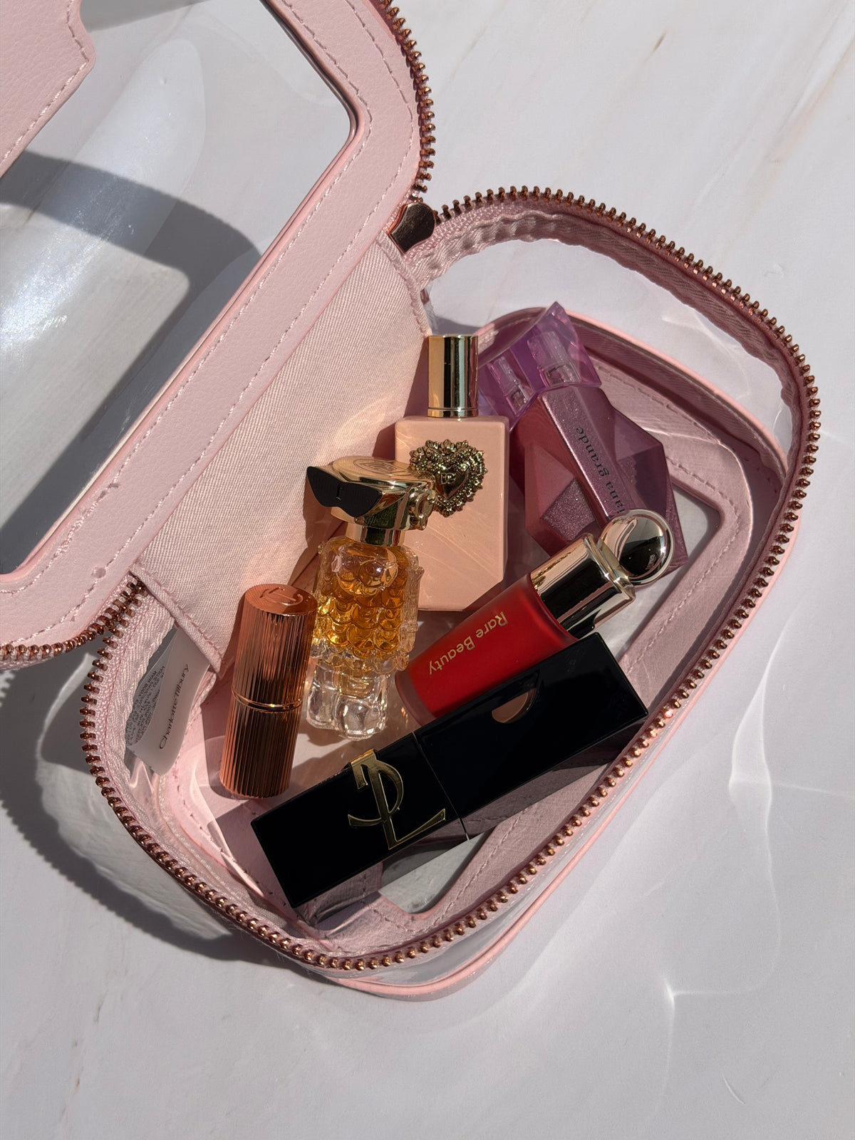 Mini Makeup Bag Charlotte Tilbury rosa
