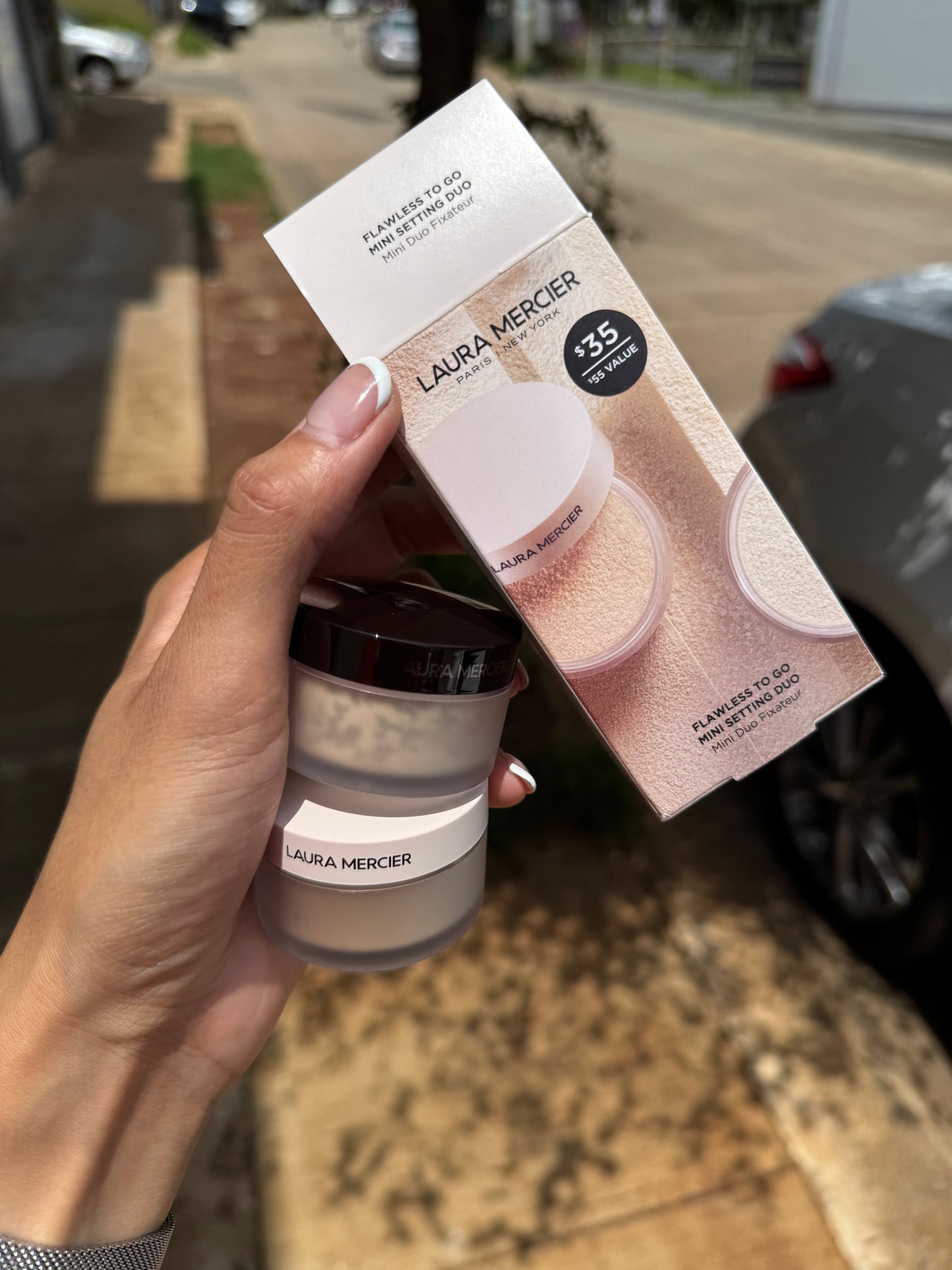 Flawless To Go Mini Setting Powder Duo-Laura Mercier