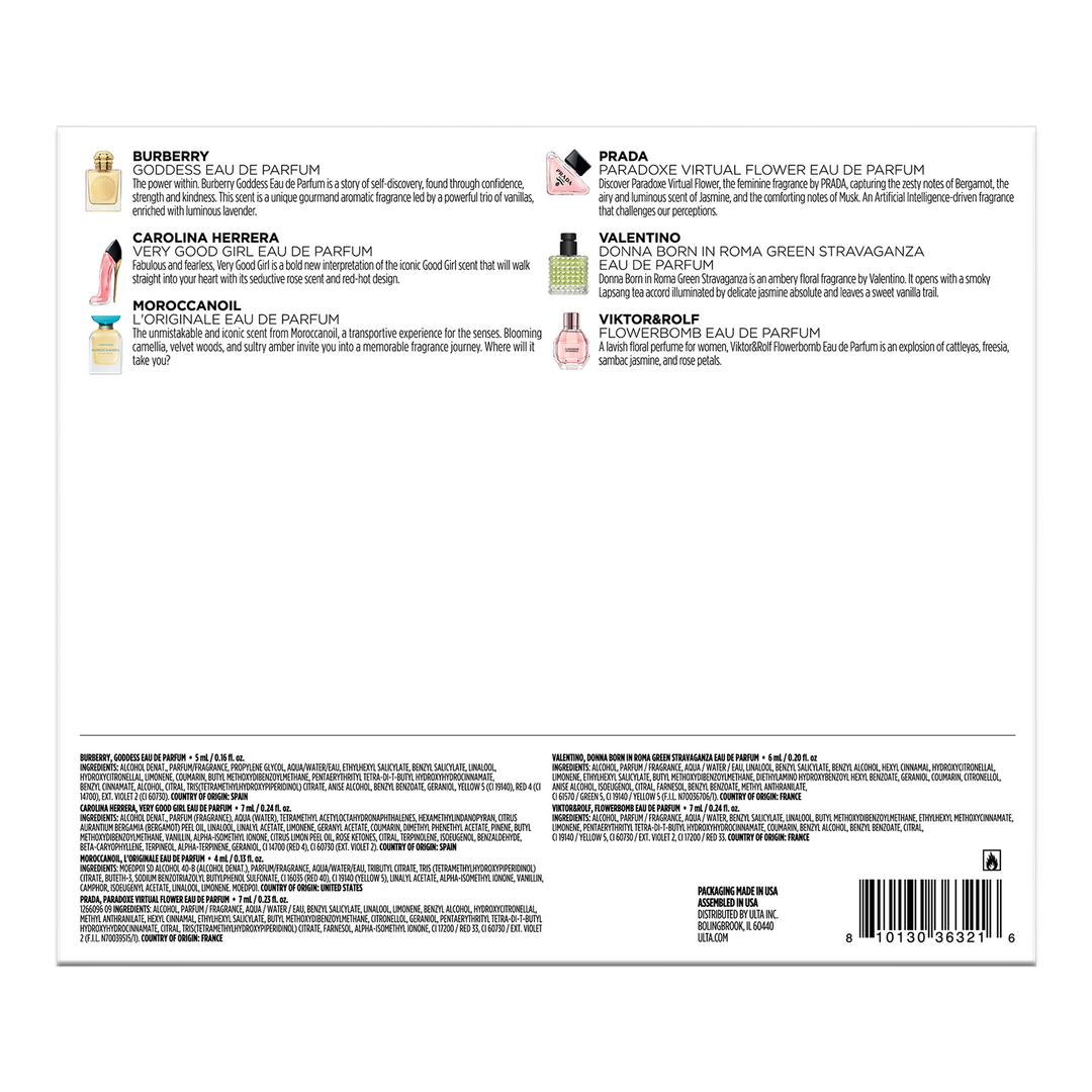 PREVENTA Beauty Finds by ULTA Beauty Holiday in Bloom Fragrance Minis ULTA