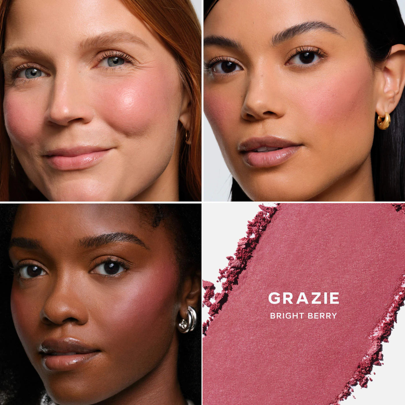 Saie-SuperSuede™ Radiant Talc-Free Baked Powder Blush