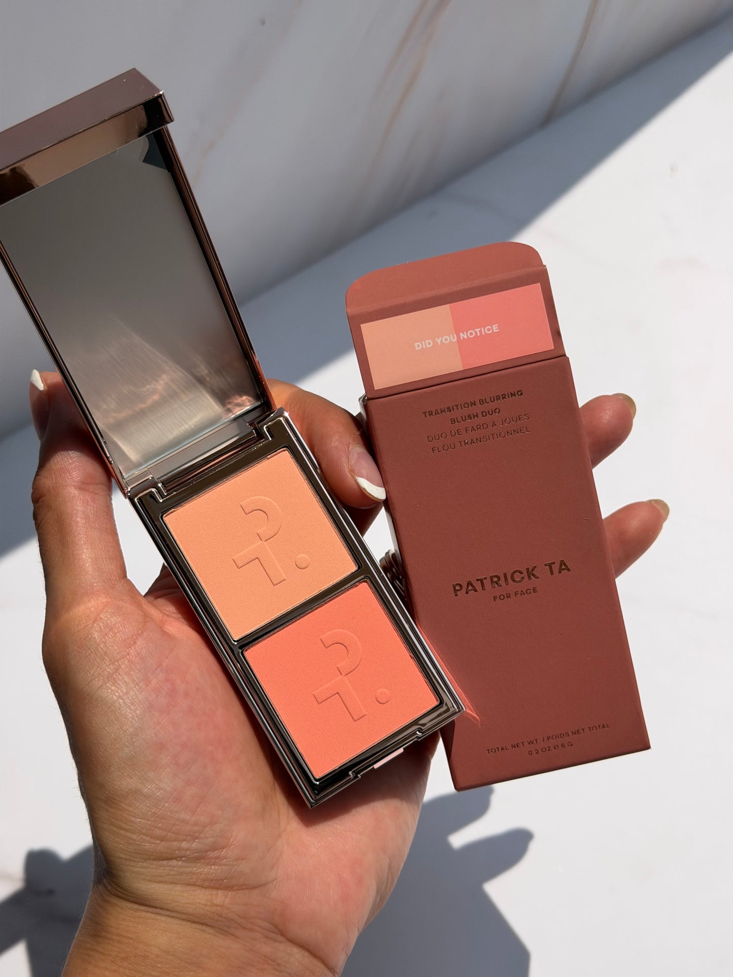 PATRICK TA- Major Headlines Transition Blurring Under Eye Blush Duo
