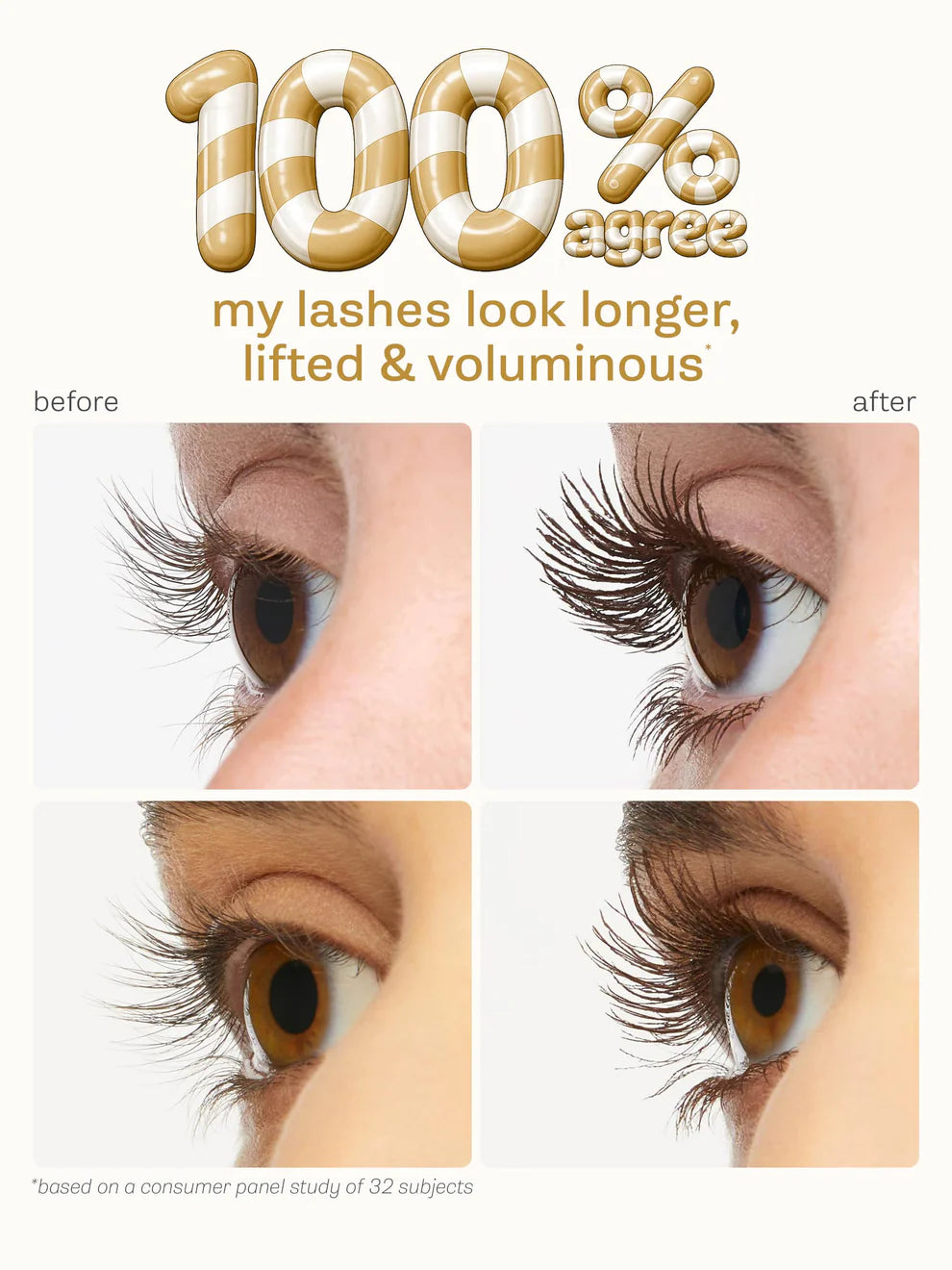 Mini tartelette™ XL tubing mascara tono- Brown