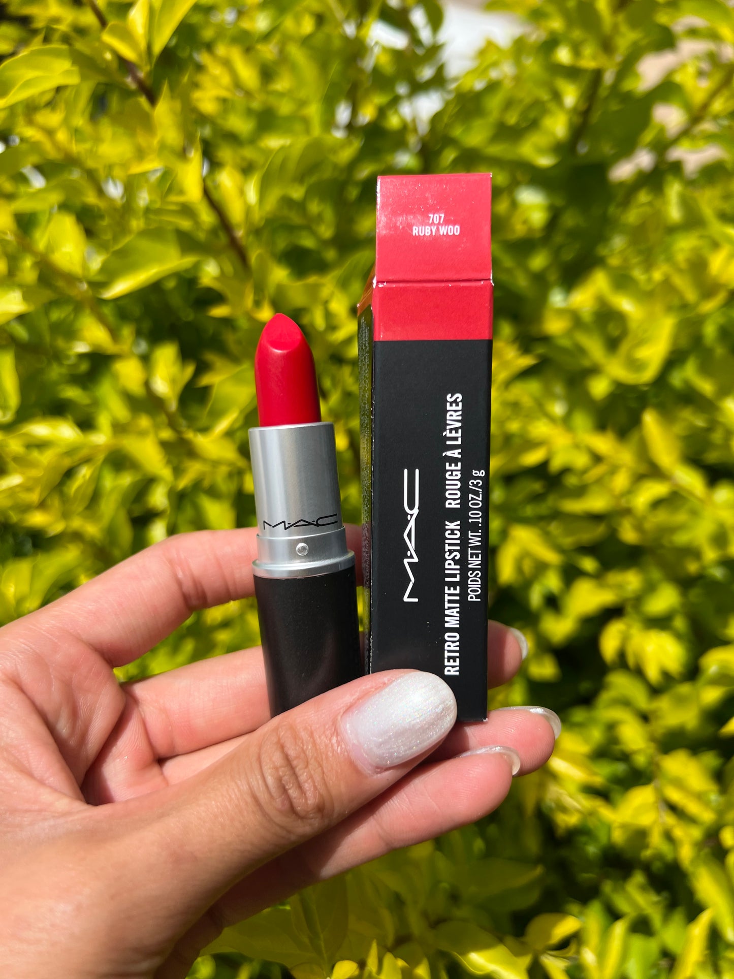 Retro Matte Lipstick Rouge a Levres MAC RUBY WOOD 707