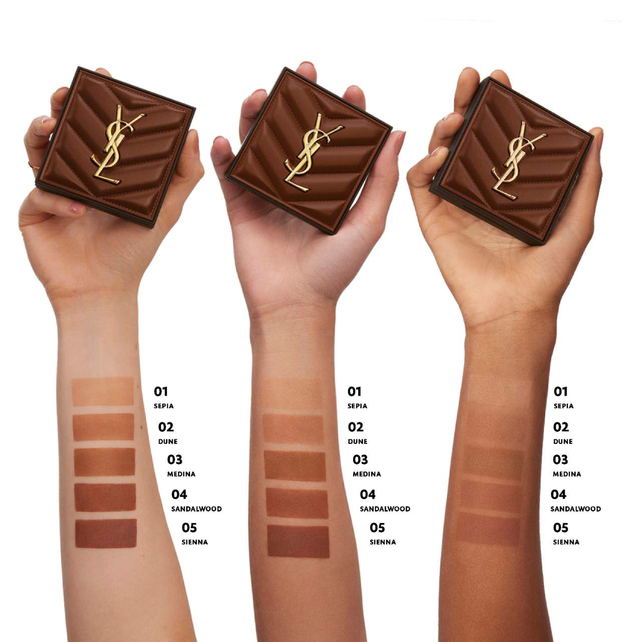 Yves Saint Laurent All Hours 24H Hyper Sunkissed Glow Bronzer TONO-04 Warm Sandalwood
