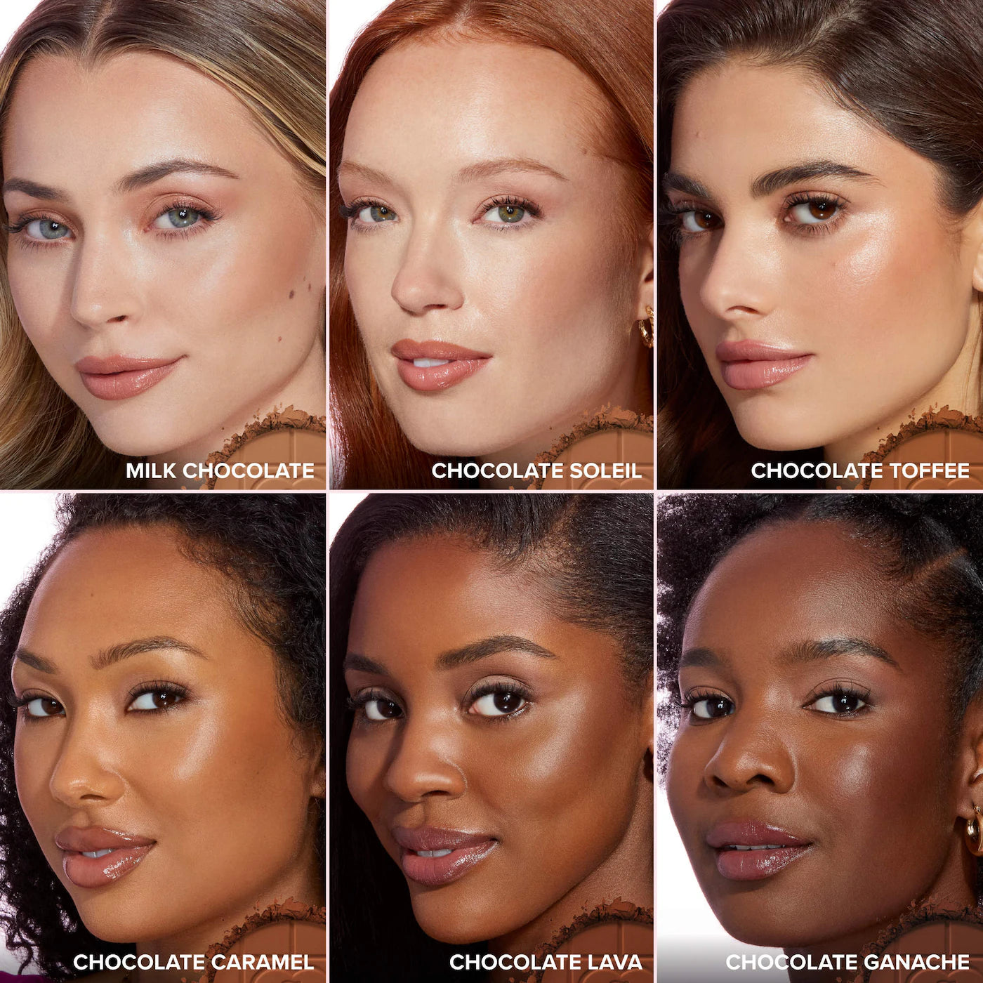 Too Faced-Chocolate Soleil Matte Blurring Bronzer- CHOCOLATE SOLEI