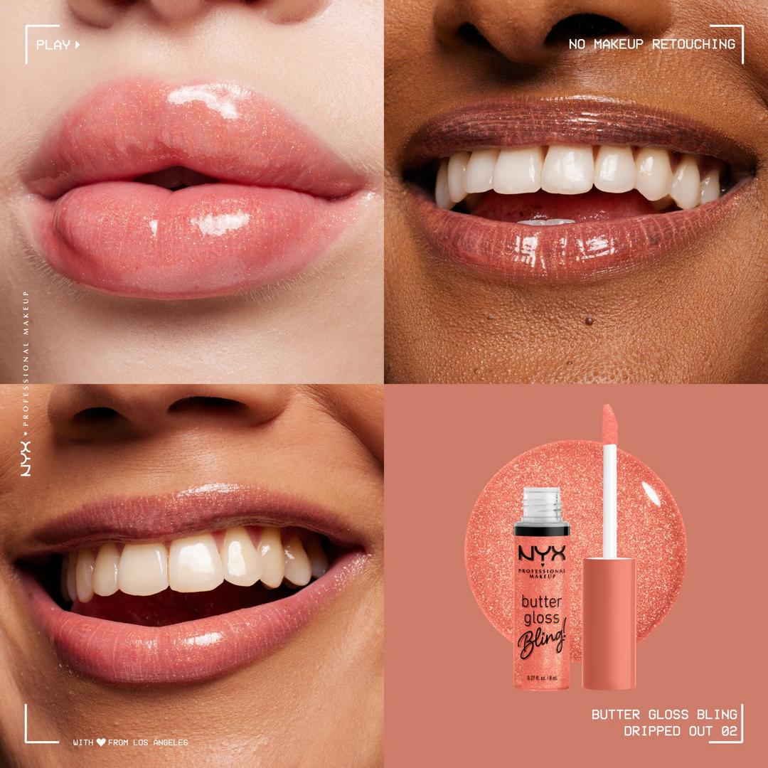 Lip gloss butter bling NYX- Dripped Out