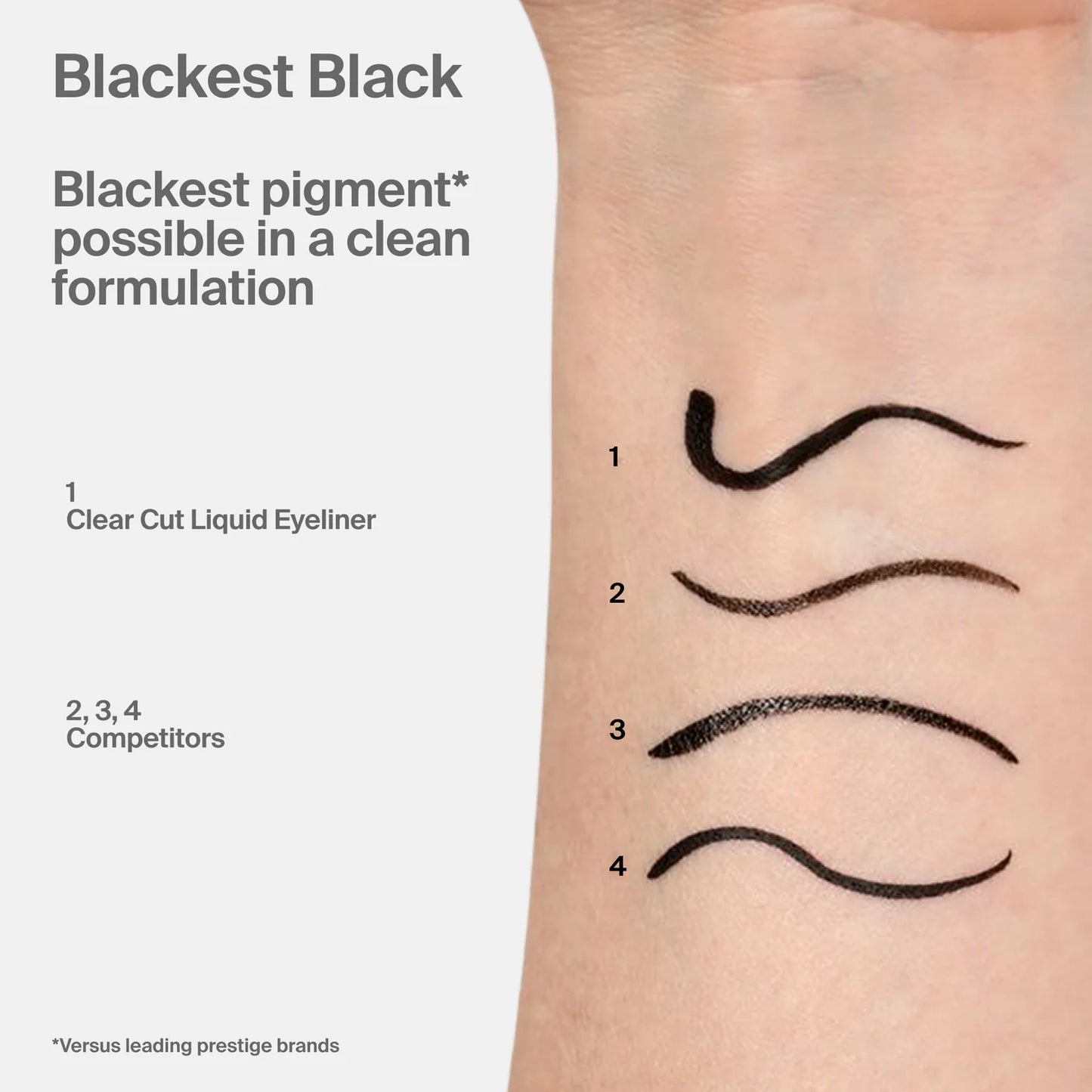Clear Cut
Liquid Eyeliner
Tono-Black Onyx 
Matte
