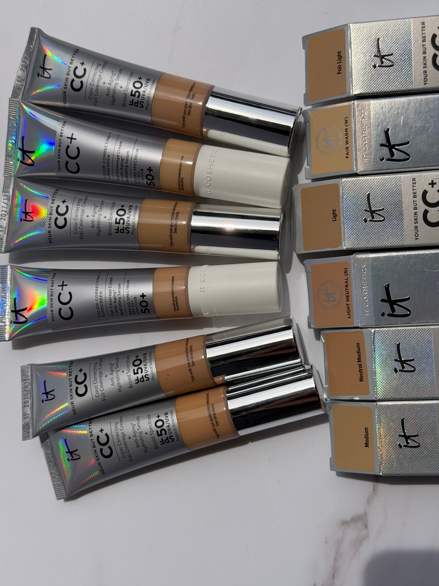IT Cosmetics-CC+ Cream Full Coverage Color Correcting Foundation with SPF 50+