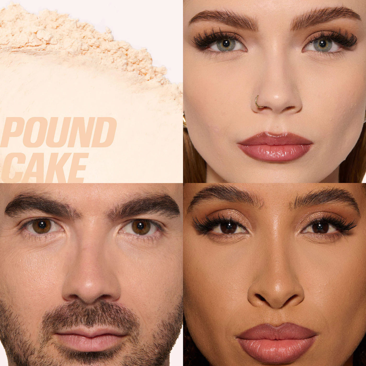 HUDA BEAUTY -Easy Bake Blurring Loose Baking & Setting Powder POUND CAKE