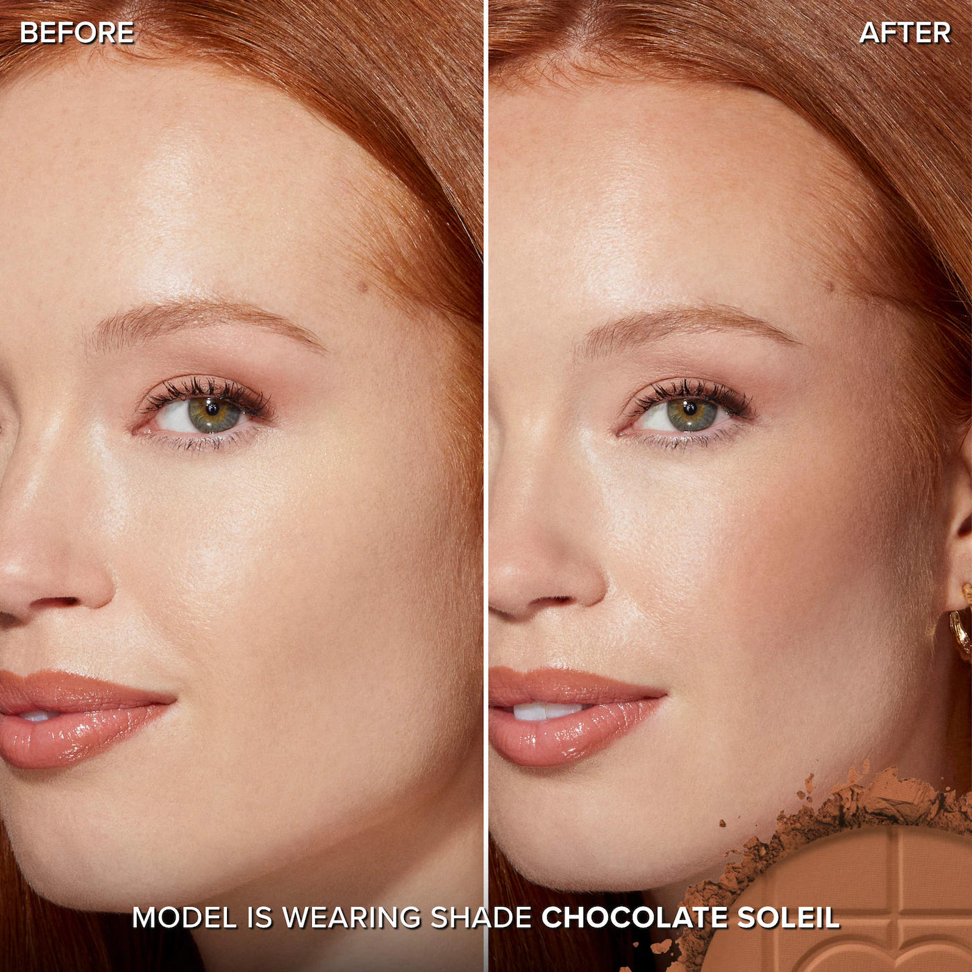 Too Faced-Chocolate Soleil Matte Blurring Bronzer- CHOCOLATE SOLEI