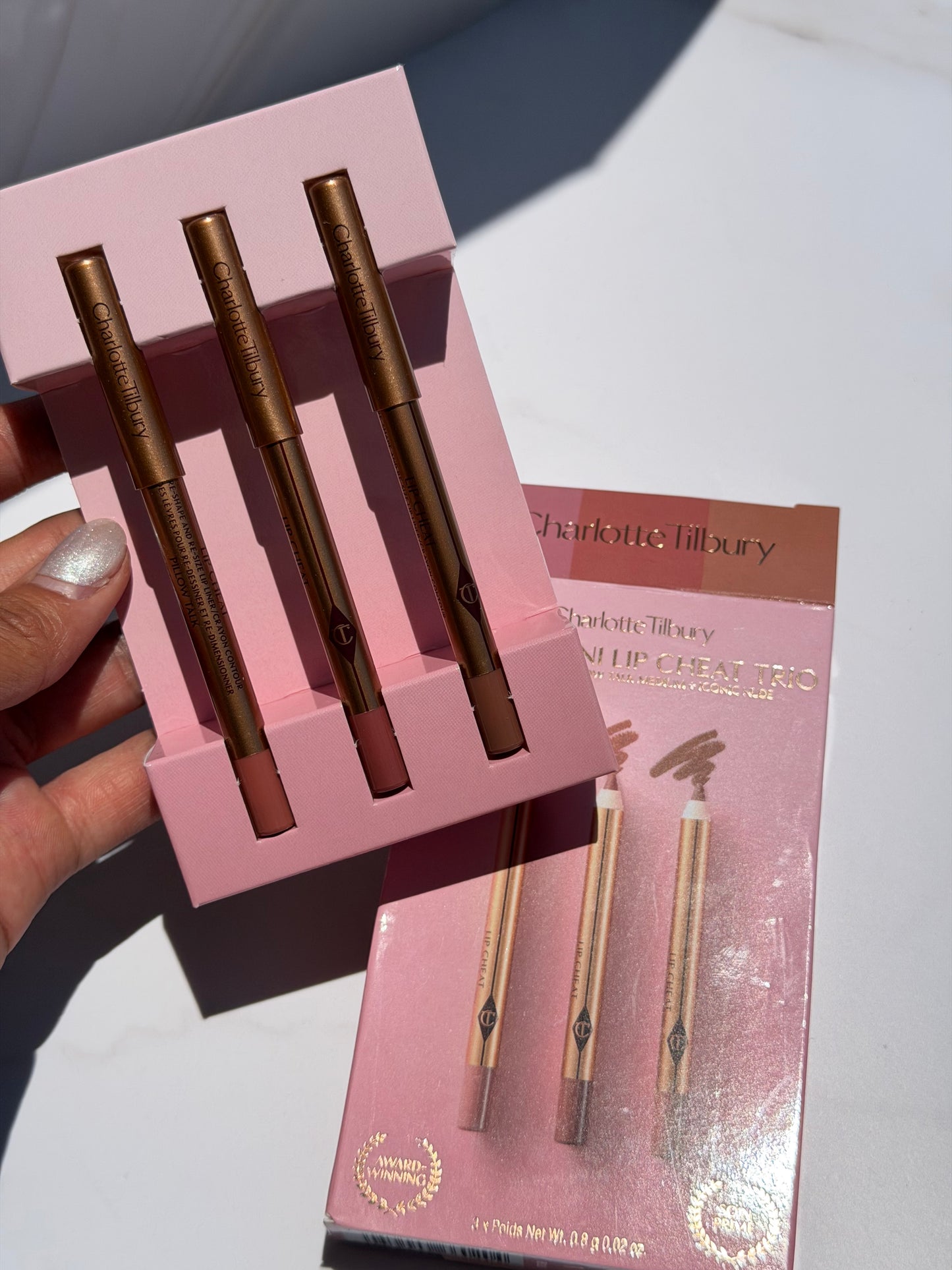 Charlotte Tilbury -Mini Iconic Lip Cheat Lip Liner Trio