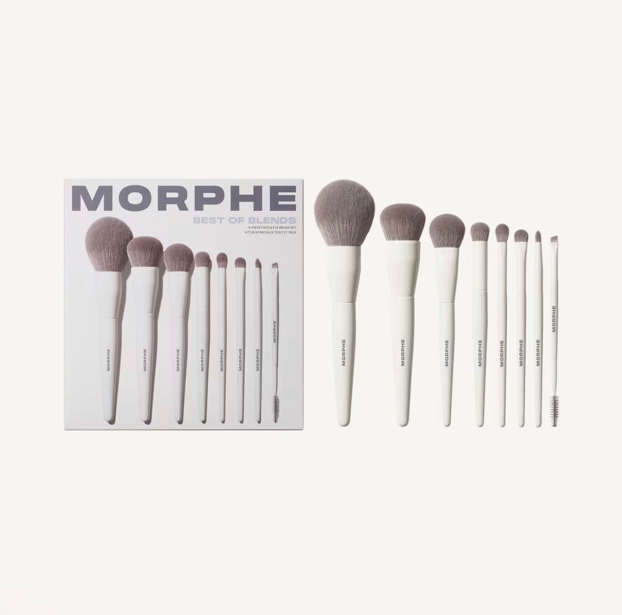 Morphe-Best of Blends 8-Piece Face & Eye Brush Set