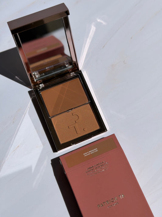 Major Sculpt Crème Contour Powder Bronzer Duo Patrick Ta SHE’S BRONZED (WAR MEDIUM )
