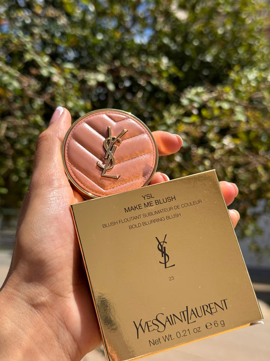 Yves Saint Laurent Make Me Blush 24H Buildable Powder Blush tono-  23 Hot Mauve YSL