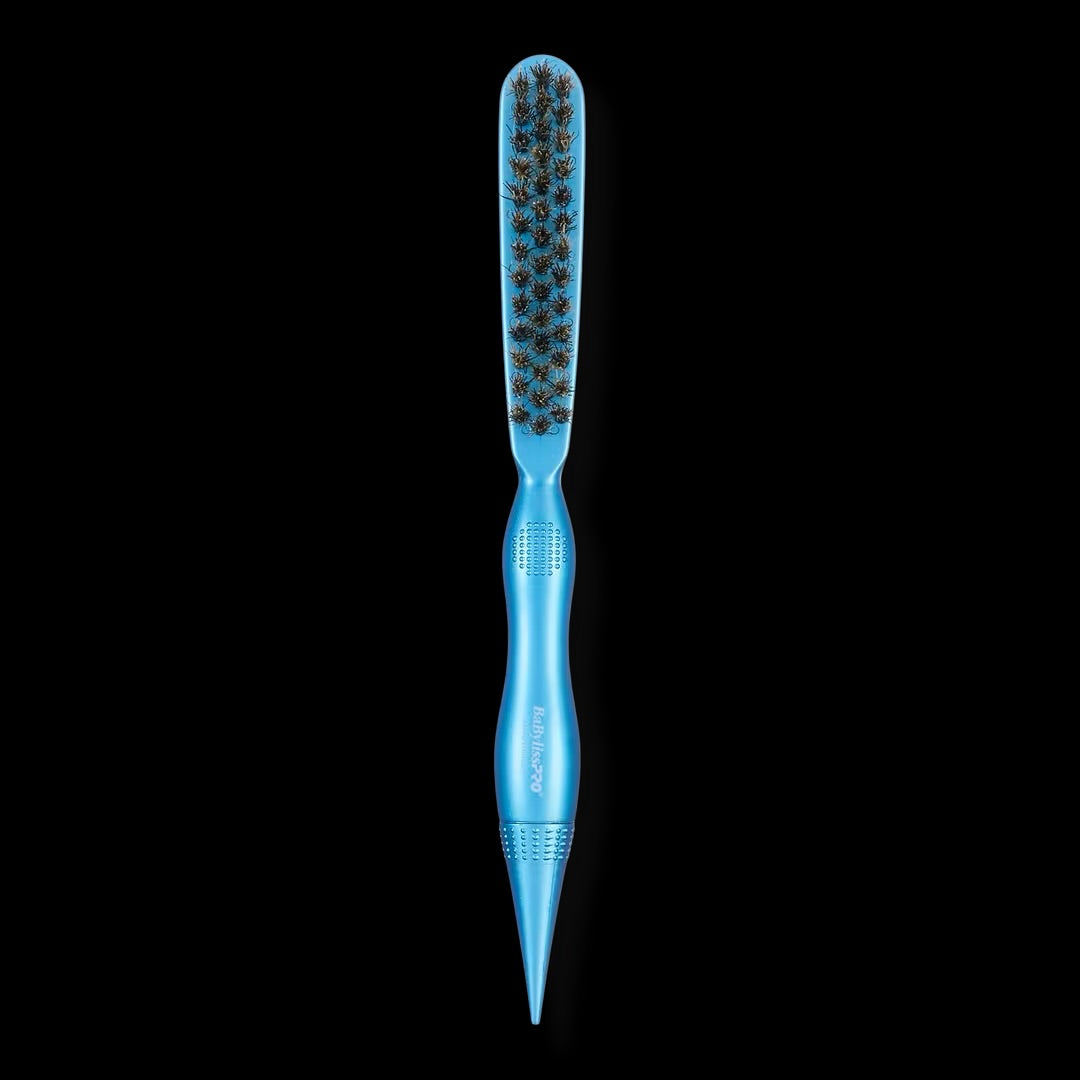 BaBylissPRO- Nano Titanium 2-in-1 Slick Back Brush with Detachable Taming Wand