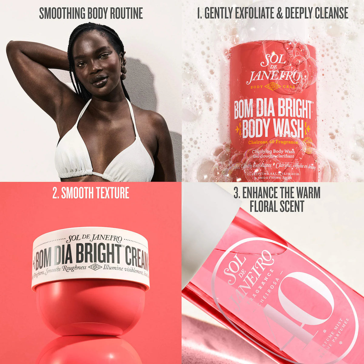 Sol de Janeiro-Mini Bom Dia Bright™ Visibly Brightening and Smoothing Body Cream with Vitamin C