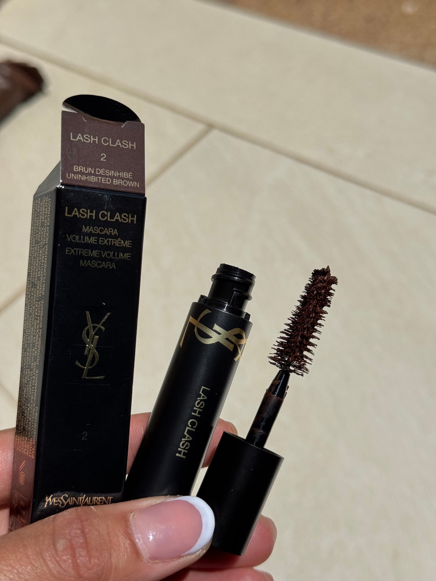 Mini mascara de pestañas YSL Cafe