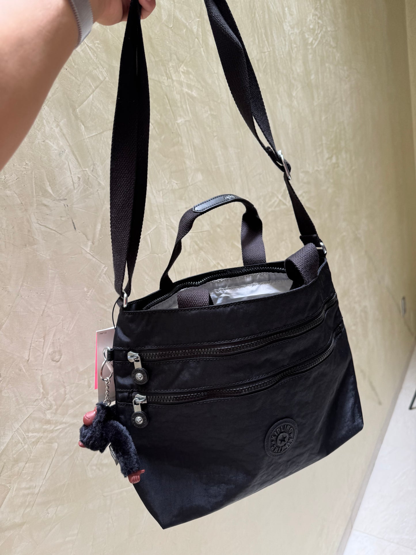 Crossbody Kipling Negra