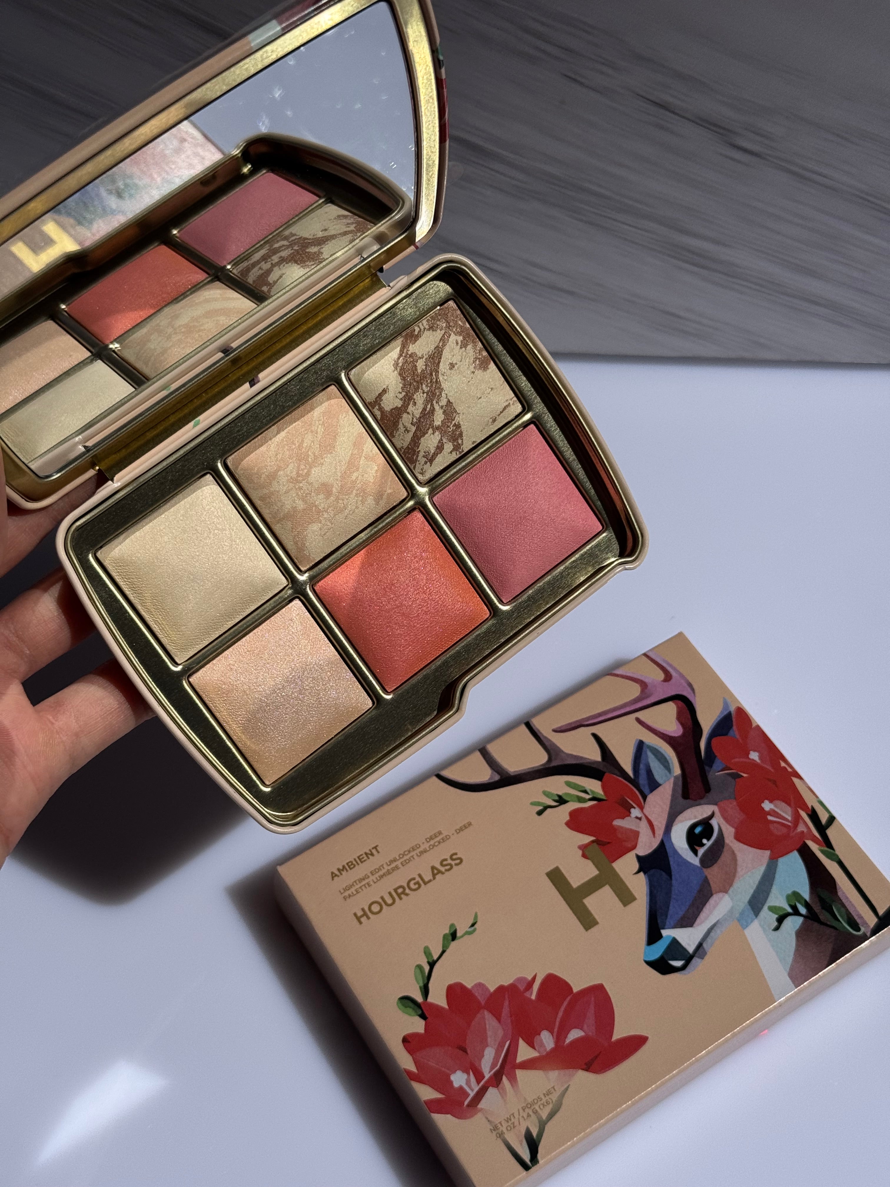 Hourglass Ambient Lighting Edit Unlocked DEER Palette – NF Cosmetics