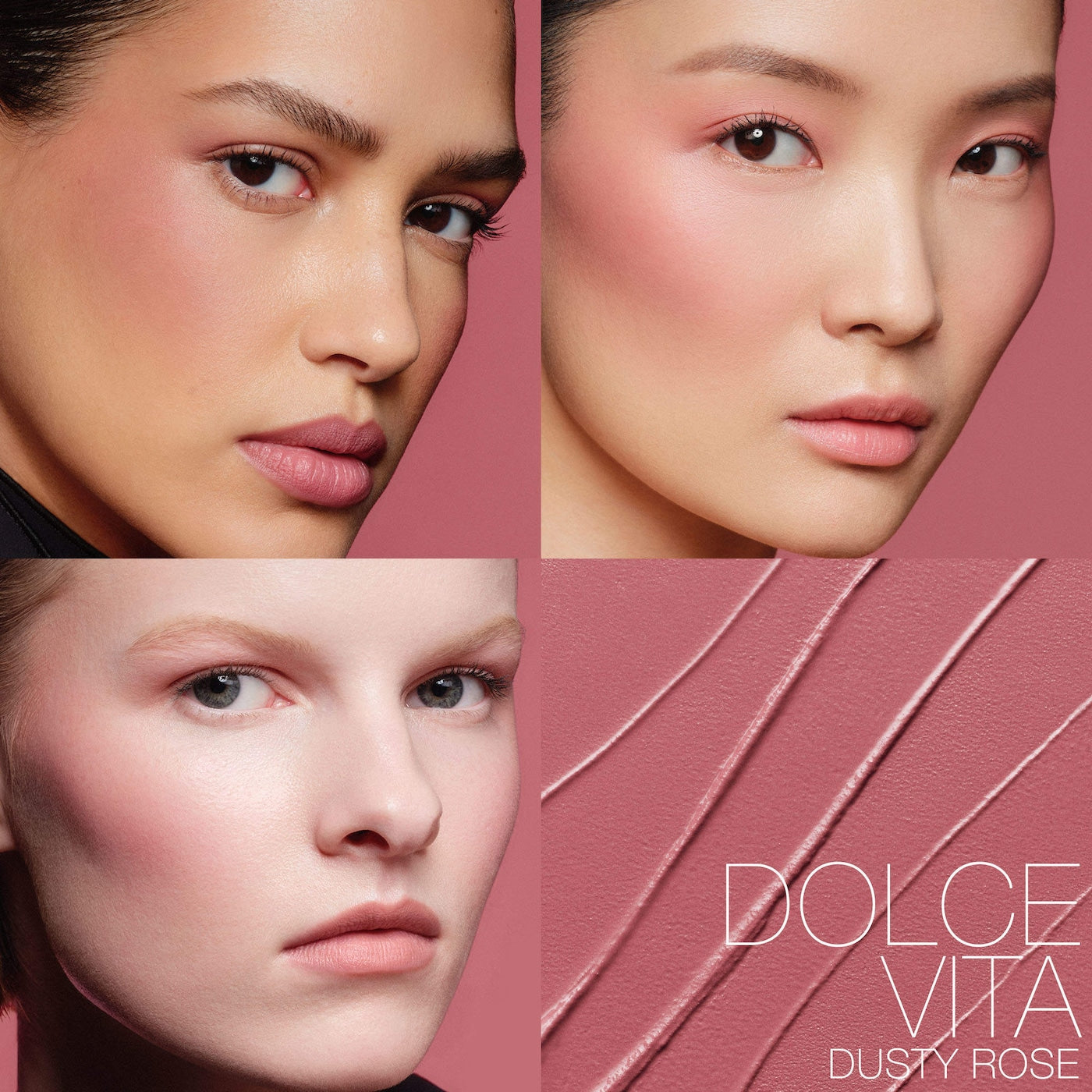 Mini NARS The Multiple Soft Blur Blush Stick for Cheeks, Eyes and Lips Tono- DOLCE VITA