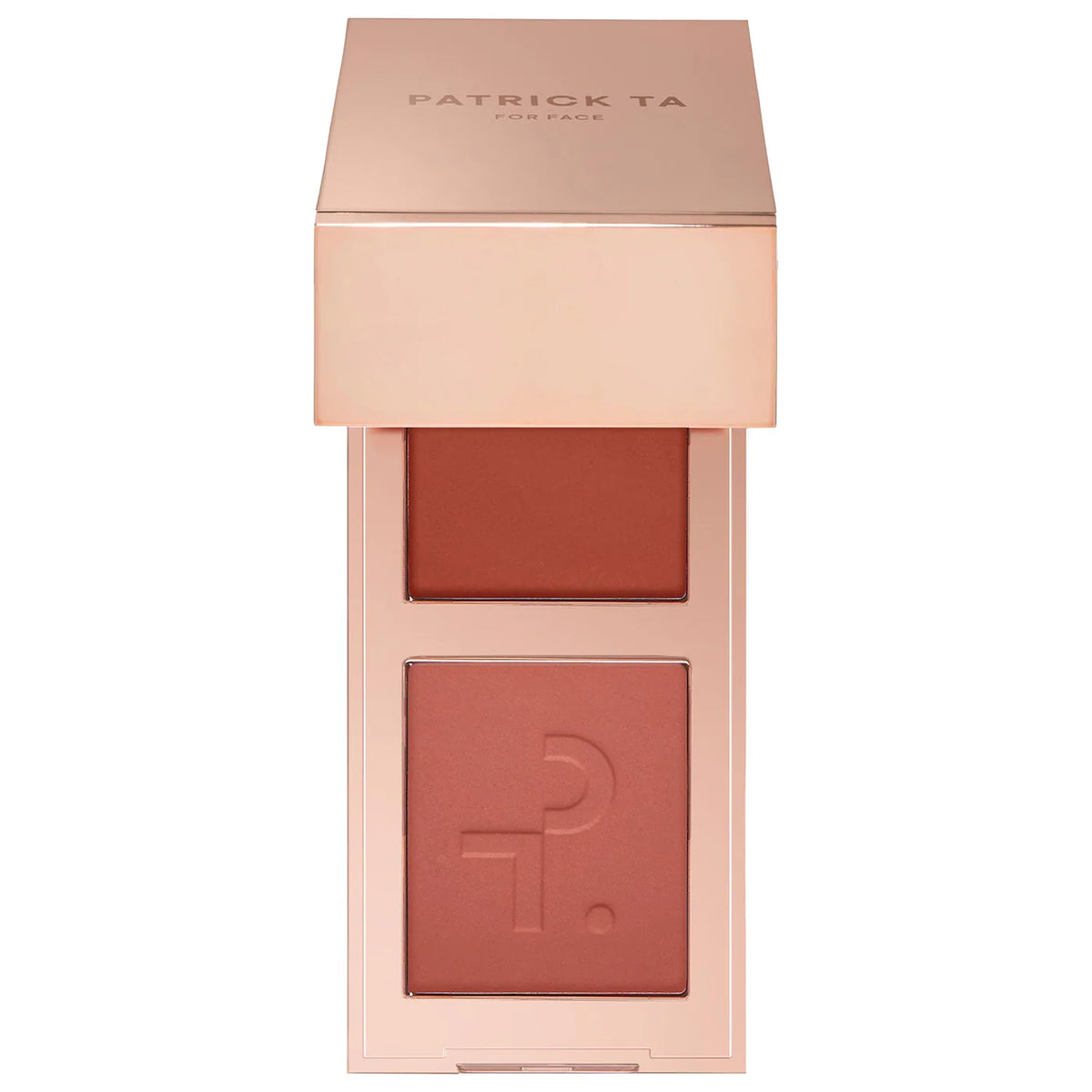 PATRICK TA - Mini Major Headlines Double-Take Crème & Powder Blush Duo tono-she’s blushing