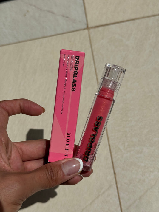Dripglass Glazed High Shine Lip Gloss MORPHE- Pink Mirror