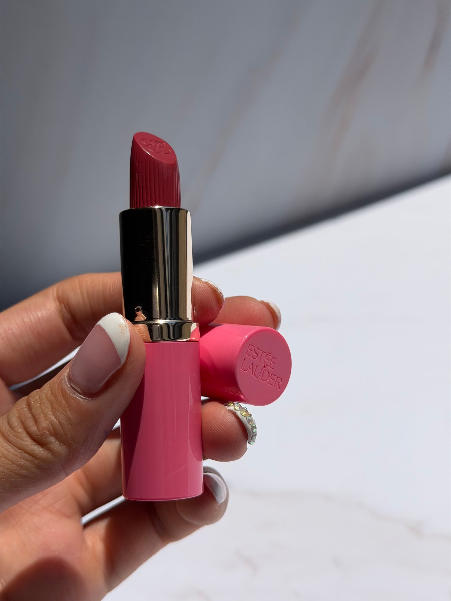 Estée Lauder-Pure Color Cream Lipstick TONO REBELLIOUS ROSE
