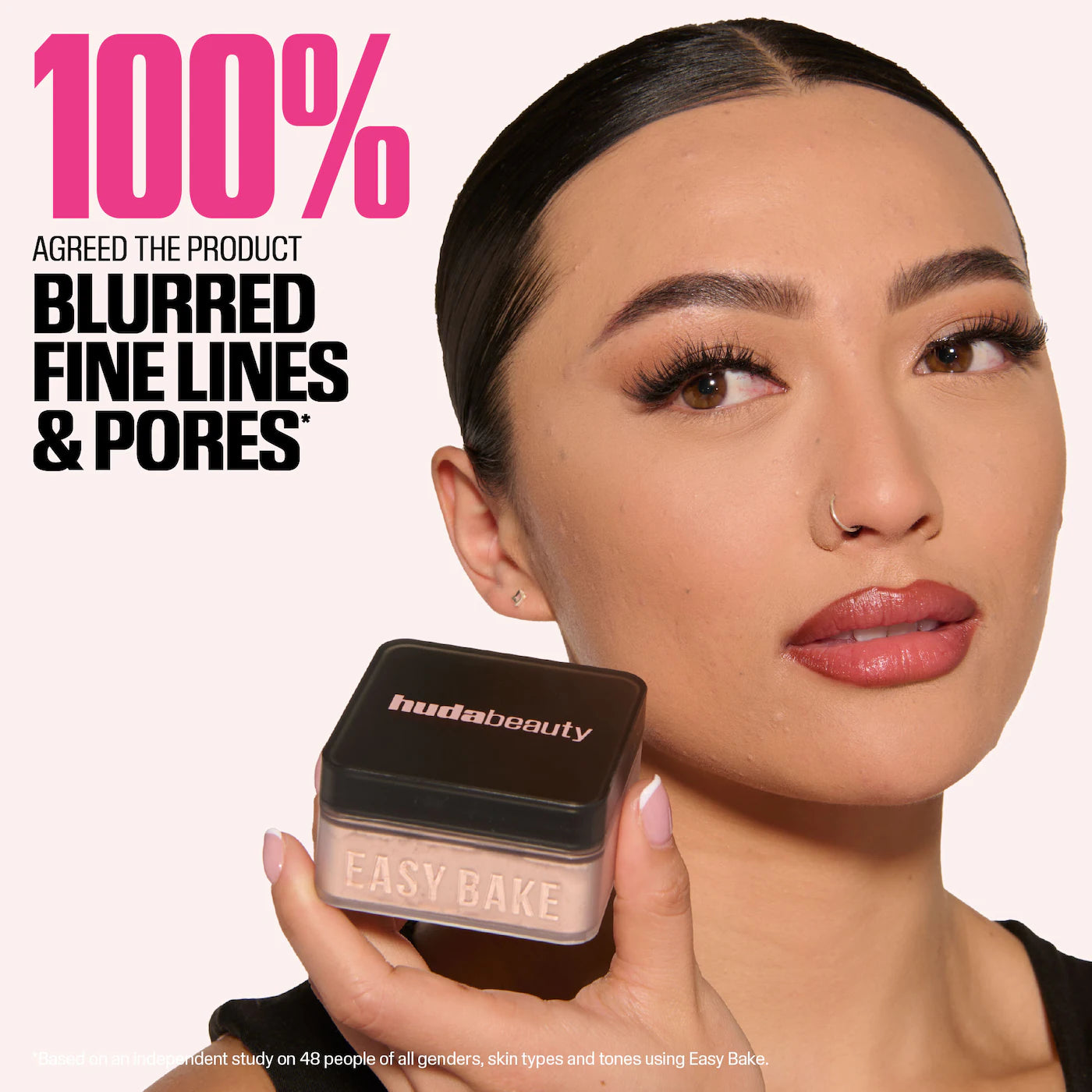 HUDA BEAUTY -Easy Bake Blurring Loose Baking & Setting Powder POUND CAKE