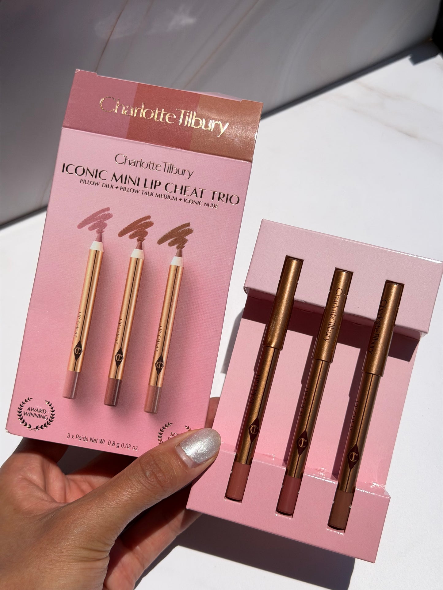 Charlotte Tilbury -Mini Iconic Lip Cheat Lip Liner Trio