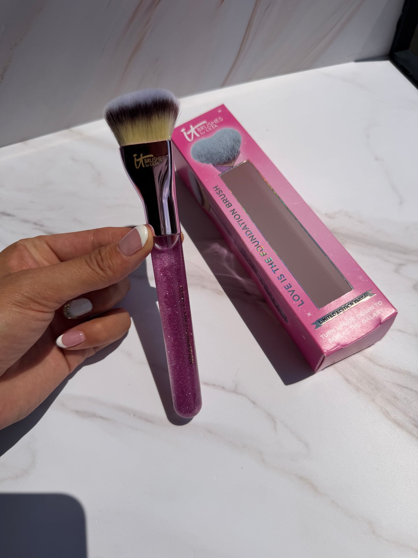 IT Brushes For ULTA -Airbrush Limited Edition Love Is The Foundation Brush