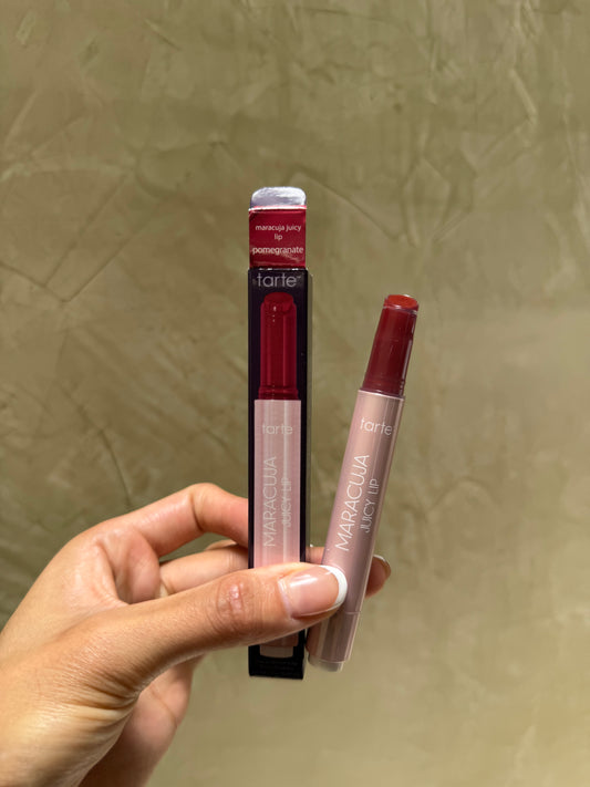 TARTE Maracuja Juicy Lip Plump Gloss- tono- POMEGRANATE