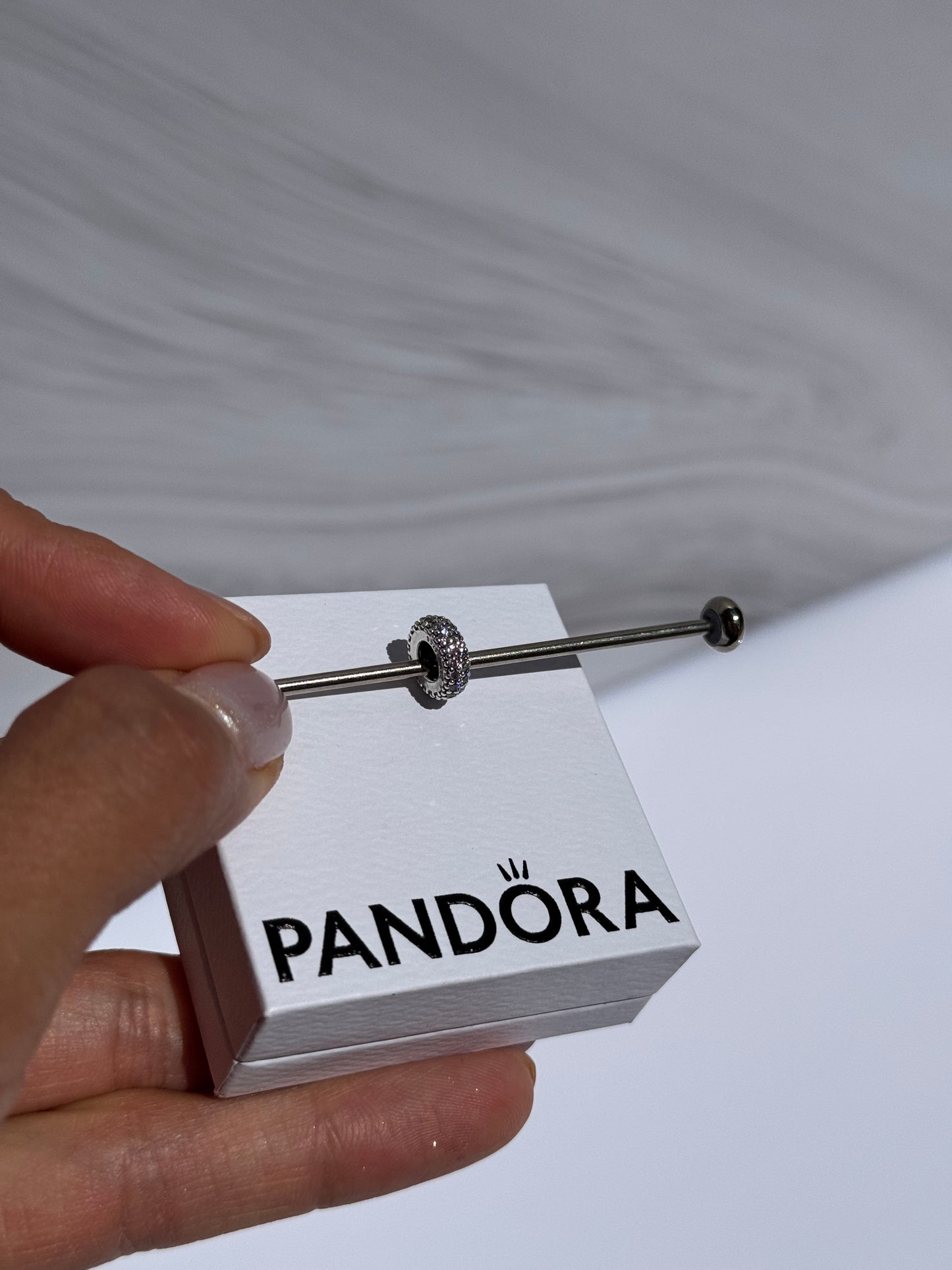 Charm Separador Brillante Transparente PANDORA