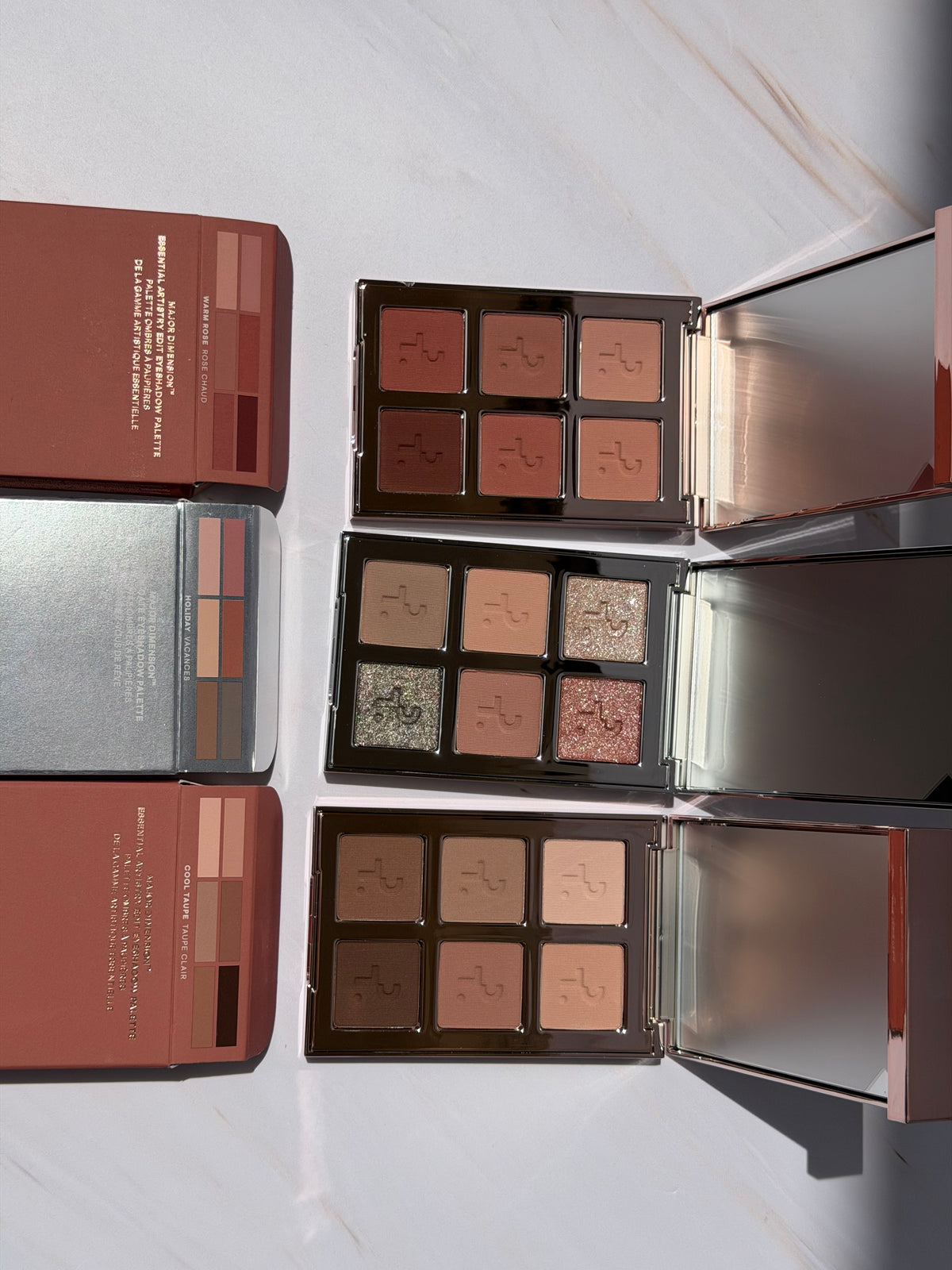 Major Dimension Essential Artistry Edit Eyeshadow Palette WARM ROSE - Patrick Ta