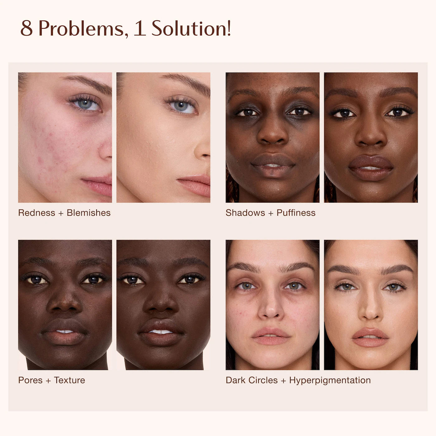 Charlotte Tilbury 
Airbrush Flawless Crease-Proof Long-Wear Blur Concealer with Hyaluronic Acid