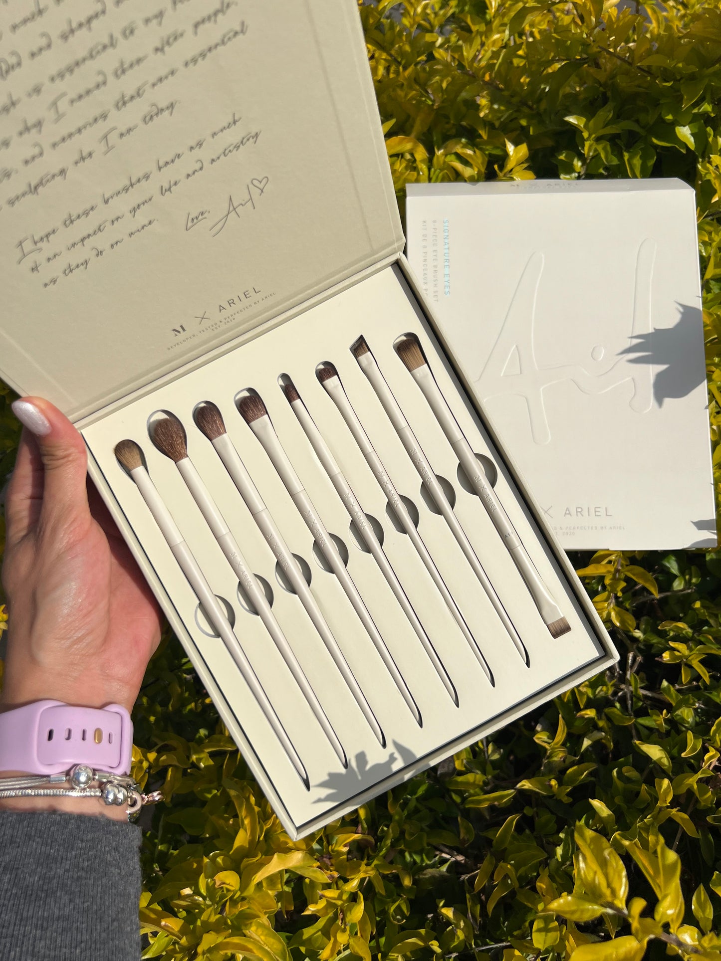 Signature Eyes 8-Piece Eye Brush Set Morphe x Ariel