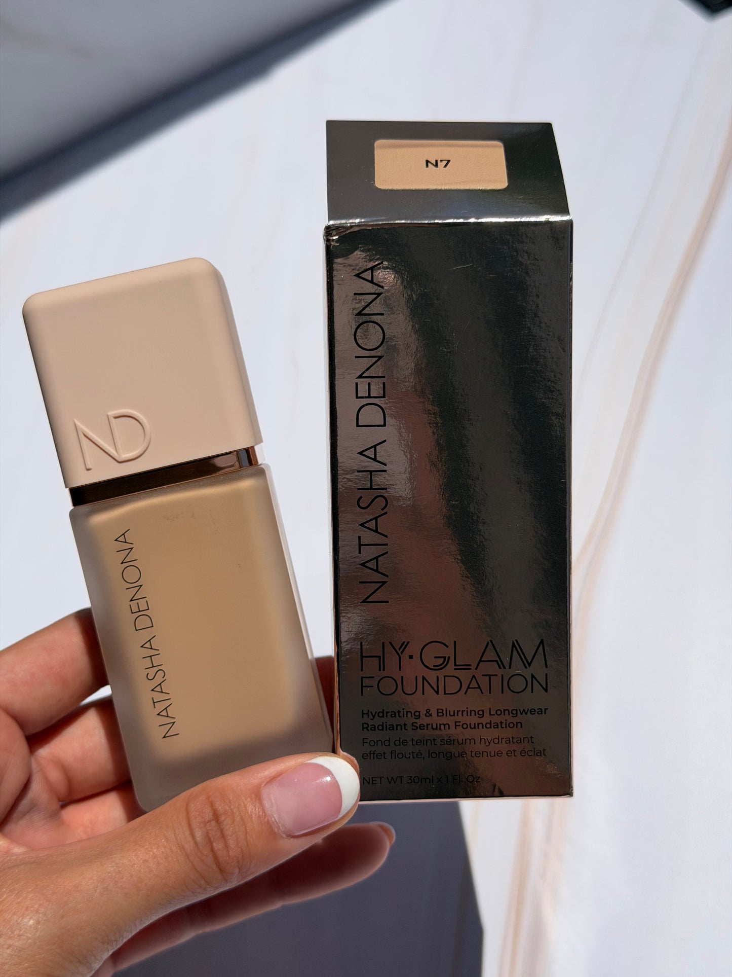 NATASHA DENONA - Hy-Glam Foundation Hydrating & Blurring Luminous Longwear Serum Foundation