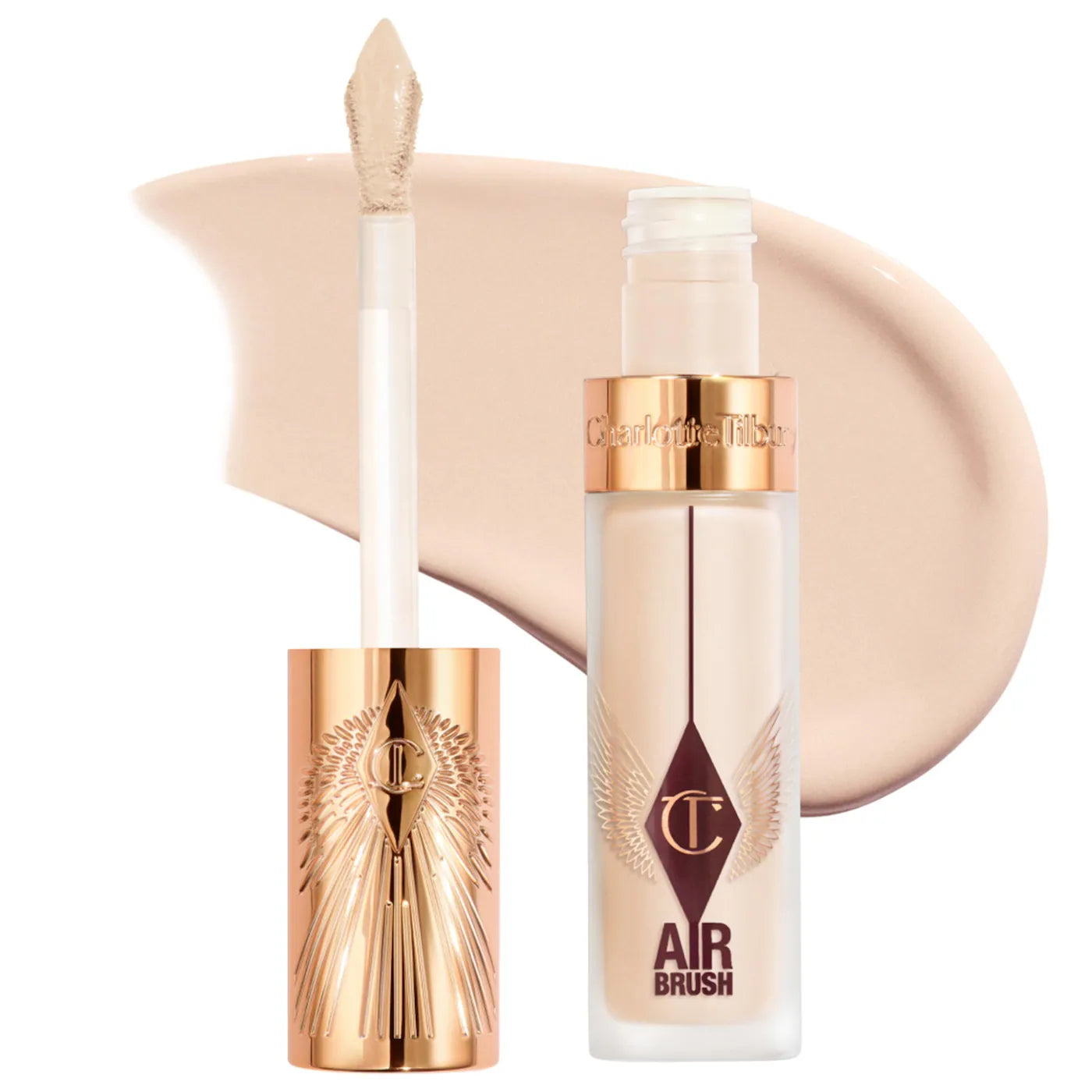 Charlotte Tilbury 
Airbrush Flawless Crease-Proof Long-Wear Blur Concealer with Hyaluronic Acid