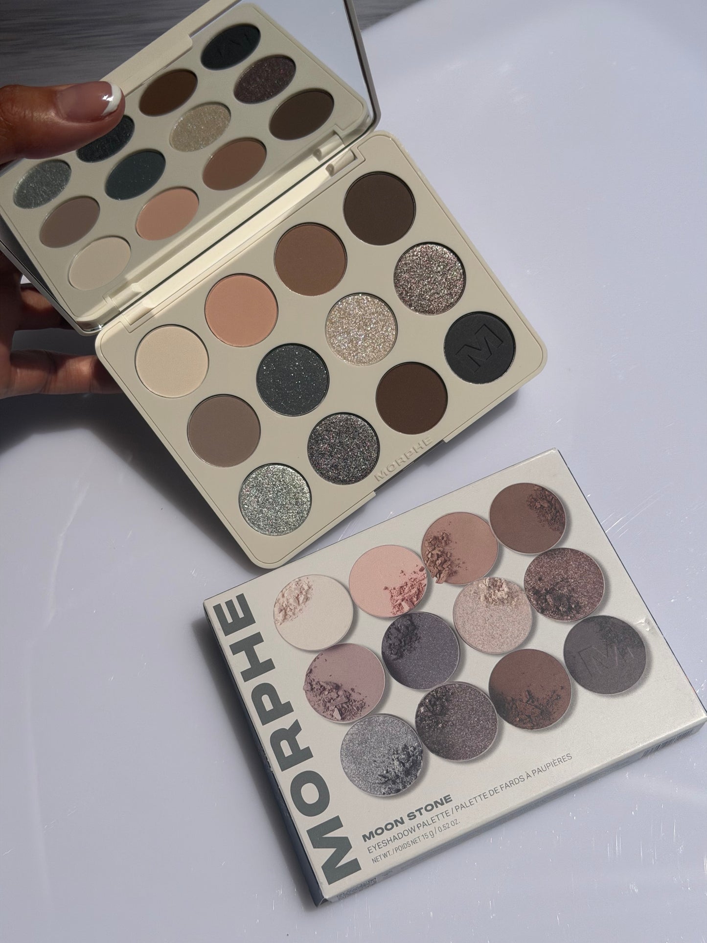 Morphe ChromaPlus 12-Pan Eyeshadow Palette- Moon Stone