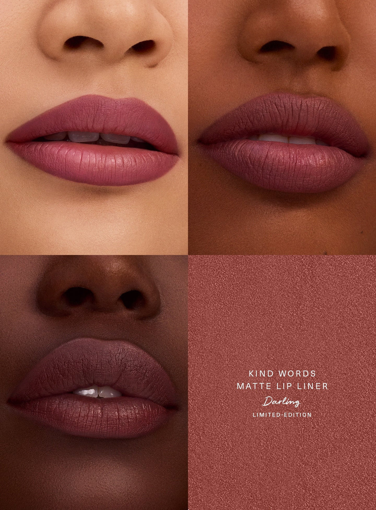 RARE BEAUTY-Mauve Faves Lip Duo